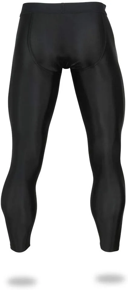 Zubaz NFL Men's Oakland Raiders Active Compression Black Leggings